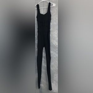 Black Catsuit Size Medium NWT